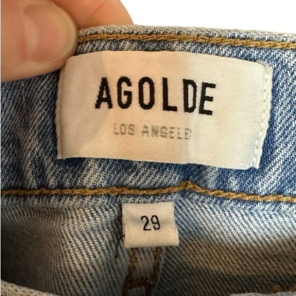 AGOLDE Merrel Ankle Straight Leg Jeans Astray 29 - Picture 5 of 9